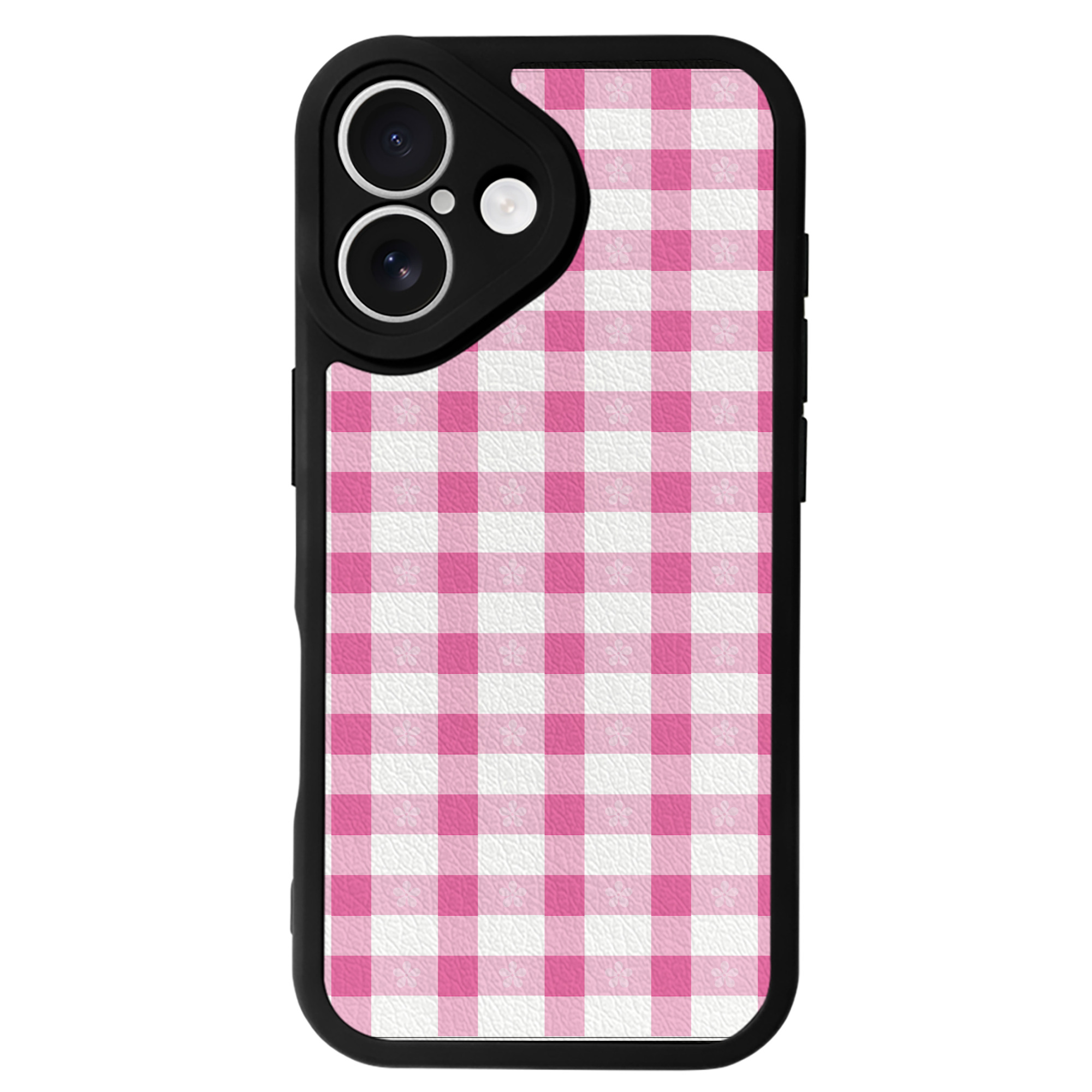（画像用） Hello Kitty ハローキティ 【iPhone 16シリーズ対応】シリコンスマホケース（レザー調） 材質：シリコン